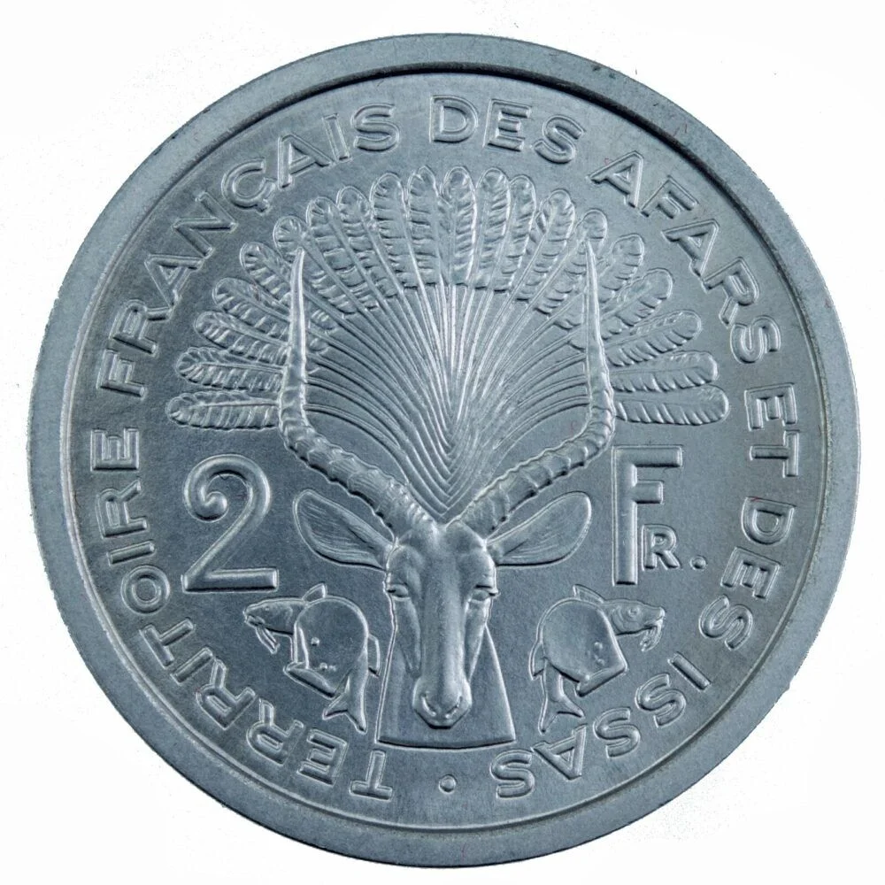 Djibouti Afars 2 francs 1968 Essai - Vins Rouges Harmonieux pour Chaque Occasion - marée haute franc essai vin occasion
