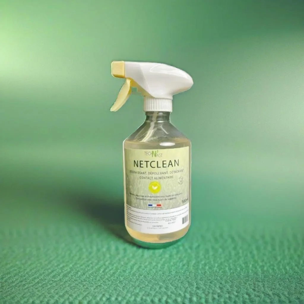 Dégraissant dépolluant détachant naturel “contact alimentaire” – NETCLEAN - ​Drones Professionnels & Grand Public | Boutique Française