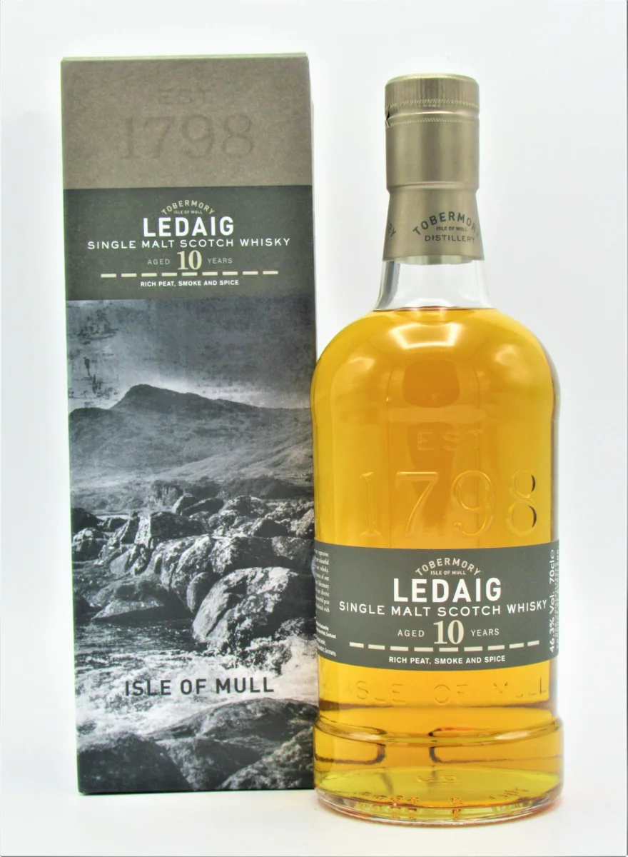 Single Malt Scotch Whisky Ledaig 10 ans - Vins Wine Rouges Harmonieux pour Chaque Occasion