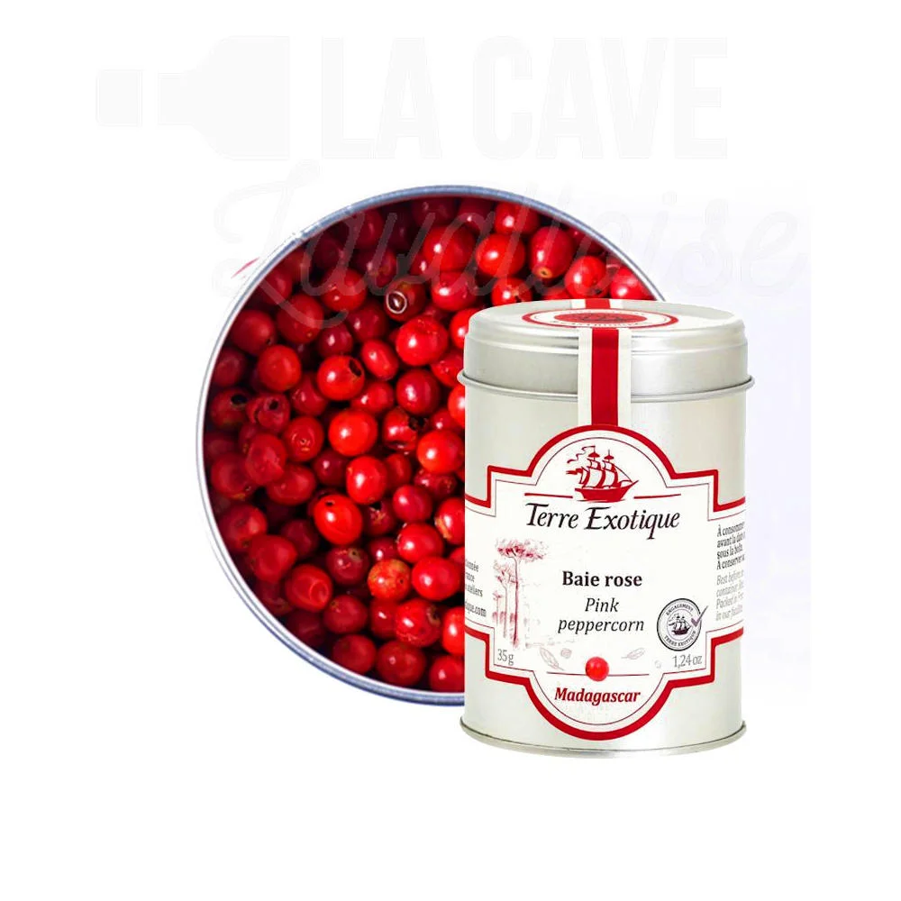 Baies Roses – Madagascar – Terre Exotique – 35gr - Vins Rouges Harmonieux pour Chaque Occasion - {'count': 1, 'name': 'kg'}