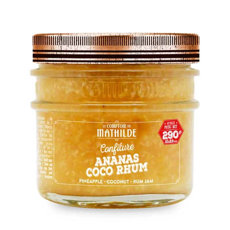 Confiture Ananas Coco Rhum 290G - Saldi Straordinari – Offerte Speciali Disponibili Adesso