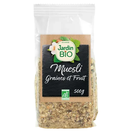 JB Muesli graines bio 500 g - E-shop mondial – Produits durables, modernes et accessibles partout