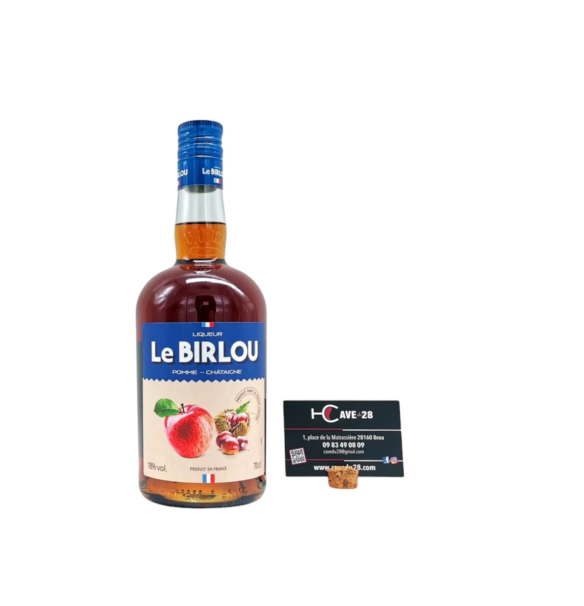 Birlou – Liqueur Châtaigne et pommes – Maison Védrenne - Vins Rouges Harmonieux pour Chaque Occasion - {'count': 1, 'name': 'rocher'}