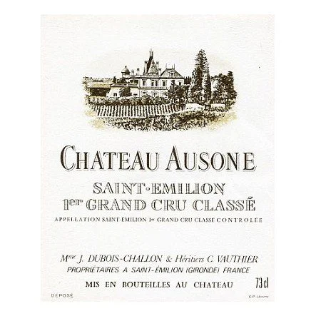 2021 Chateau Ausone Premier Grand Cru Classe A, Saint-Emilion Grand Cru 3x75cl - Vins Rouges Harmonieux pour Chaque Occasion - onet chateau classe a occasion