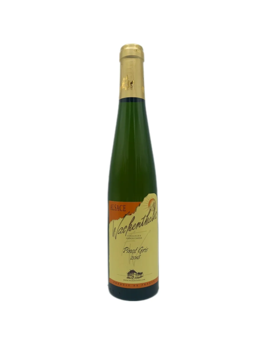 Alsace Pinot Gris Wackenthaler 37.5 cl - Vins Rouges Harmonieux pour Chaque Occasion