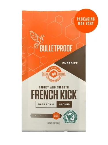 Bulletproof French Kick Whole Bean Roast Coffee oz Saldi Straordinari Offerte Speciali Disponibili Adesso