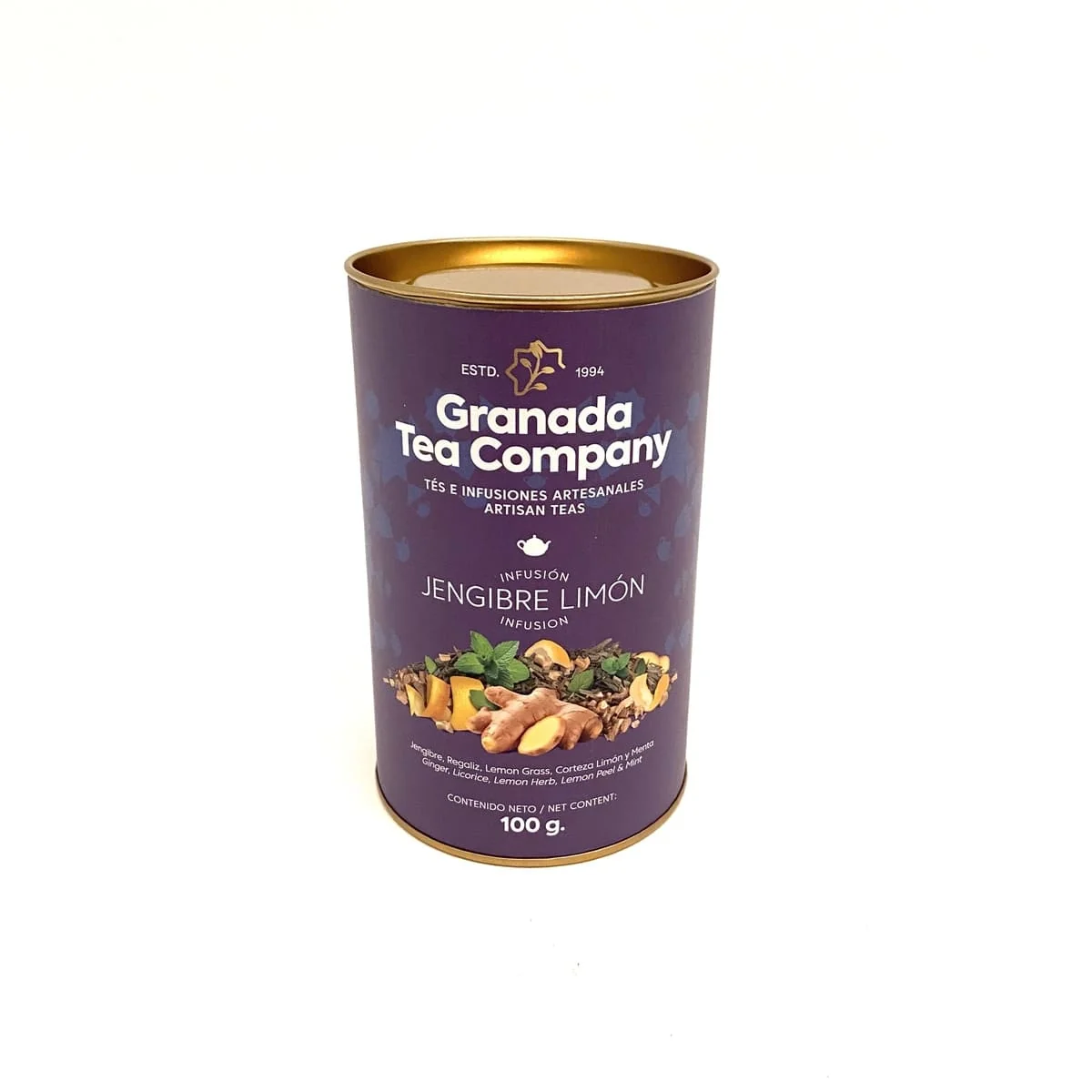 Infusion Gingembre et Citron 100g | Thés d'Al-Andalus - Saldi Straordinari – Offerte Speciali Disponibili Adesso Infusion au gingembre (20x2g) - Fine Tonic
