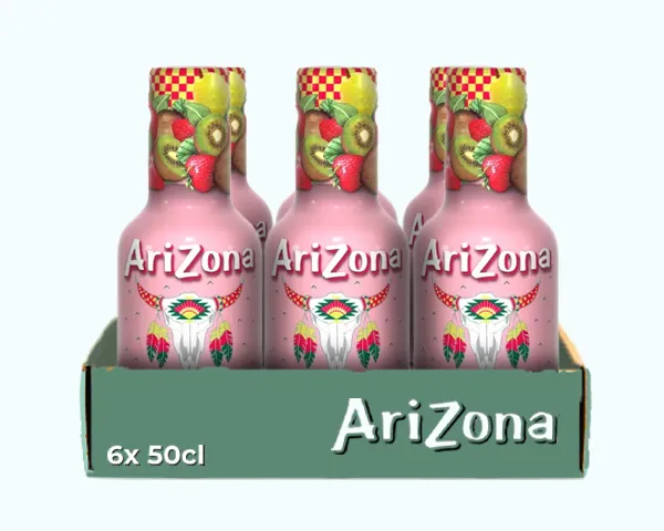 Arizona Kiwi Strawberry Pet 6x Vins Rouges Harmonieux Occasion