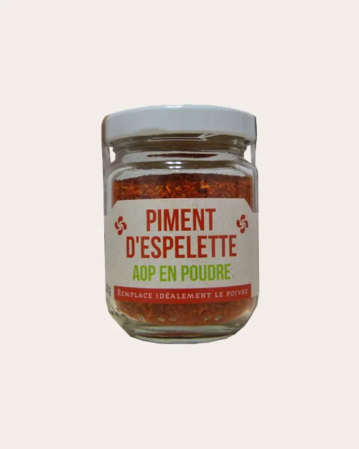 ORGANIC PDO GROUND ESPELETTE PIMENTO PEPPER 40gr - Vins Rouges Harmonieux pour Chaque Occasion - {'count': 1, 'name': 'Loire'}