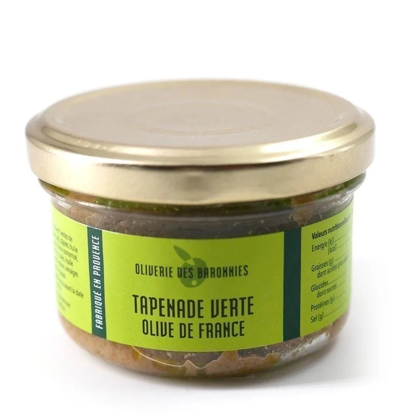 Tapenade olives vertes Offre limitée temps