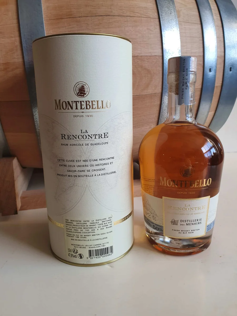 RHUM VIEUX MONTEBELLO 50 CL 47.6° MILLESIME 2015 FINISH WHISKY EDDU - Vins Rouges Harmonieux pour Chaque Occasion Le Millésime 1956, entre glace et renaissance - Sodivin Le blog