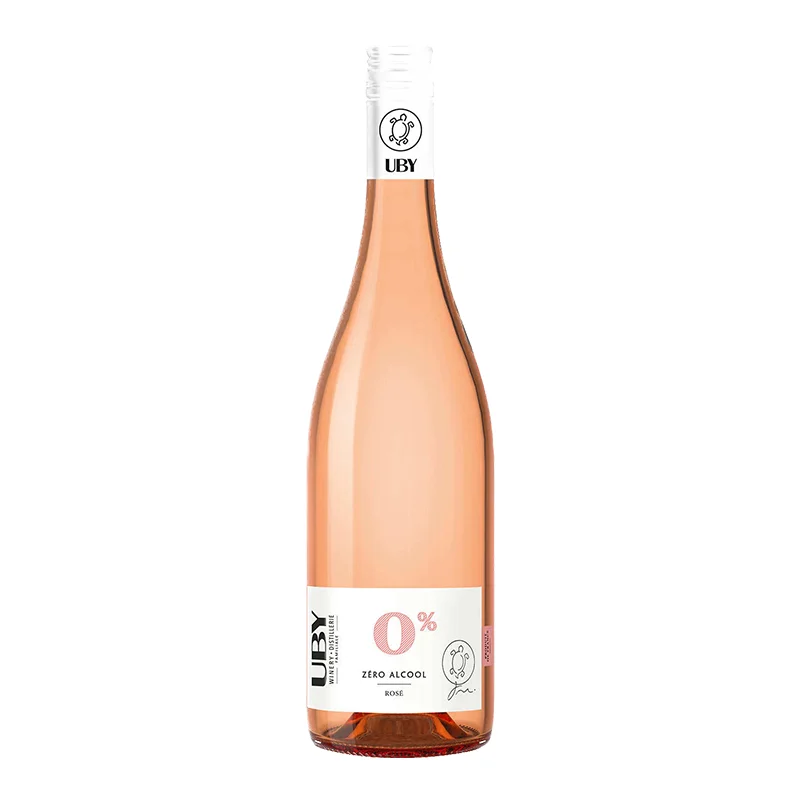 UBY – Vin Rosé sans alcool – 75cl - Vins Rouges Harmonieux pour Chaque Occasion - {'count': 1, 'name': 'Charmes'}