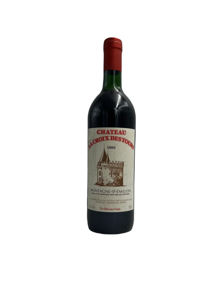 Chateau La Croix des Tours Rouge 1988 (Bordeaux – Montagne Saint Emilion) - Vins Rouges Harmonieux pour Chaque Occasion Château Tour Bicheau Graves Rouge | Vivino Français