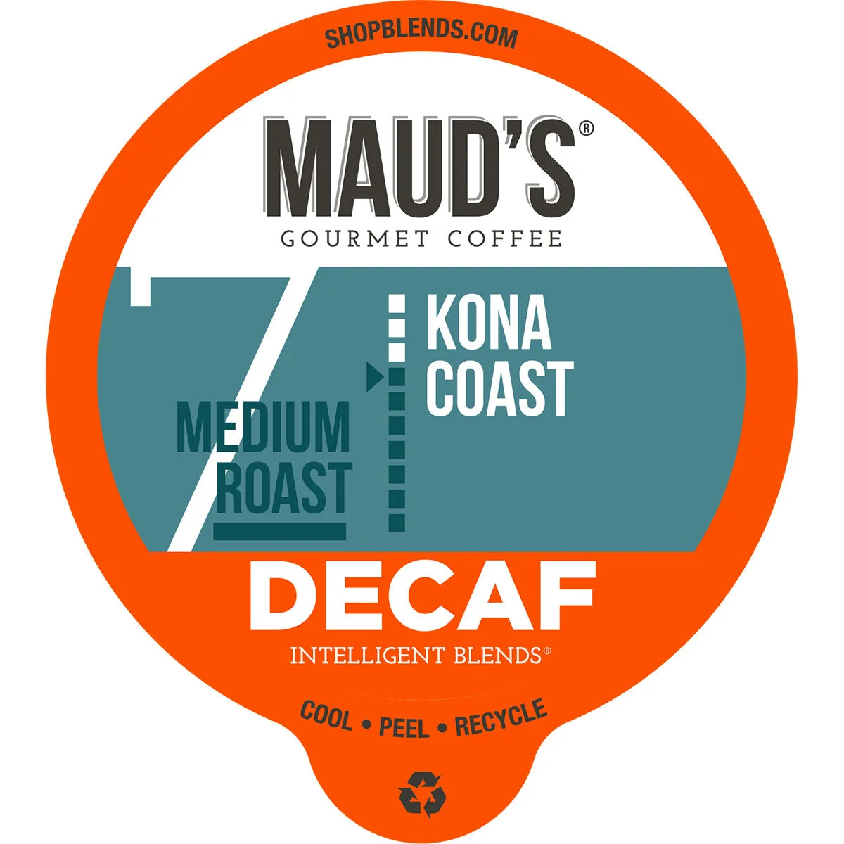 Maud’s Decaf Kona Blend Medium Roast Dark Coffee Pods – 18ct - Saldi Straordinari – Offerte Speciali Disponibili Adesso - {'count': 1, 'name': 'Set'}