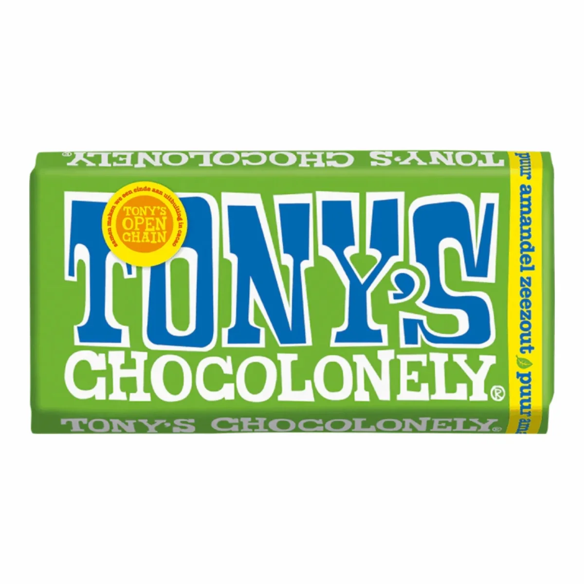 Tony’s Chocolonely Reep Pure Chocolade Amandel Français & Zeezout (15x 180gr) - Vins Rouges Harmonieux pour Chaque Occasion