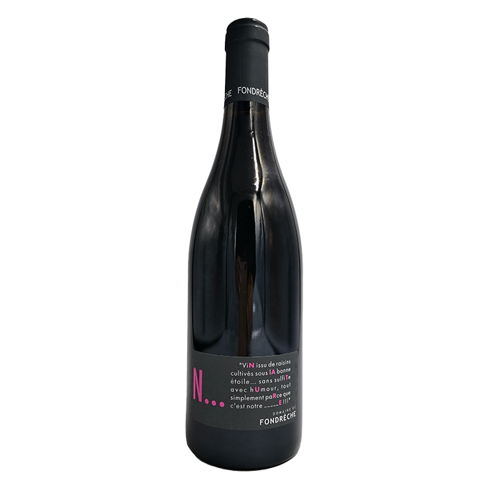 Domaine Fondreche Cuvee N… Rouge 2021 Sans Soufre (Aoc Ventoux – Vallee Du Rhone) - Édition Limitée – L’Art de la Table Française en Promotion !