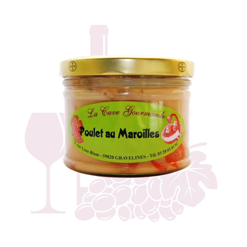 Poulet au Maroilles – 380g - Vins Rouges Harmonieux pour Chaque Occasion