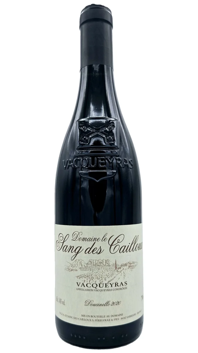 VACQUEYRAS SANG CAILLOUX DOUCINELLO Rouges Harmonieux Occasion