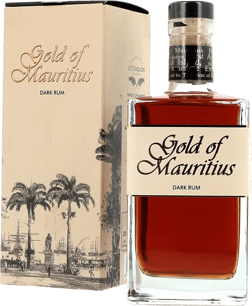 GOLD OF MAURITIUS « DARK RUM » ILE MAURICE 40° 70CL - Édition Limitée – L’Art de la Table Française en Promotion ! - {'count': 1, 'name': 'Buy'}