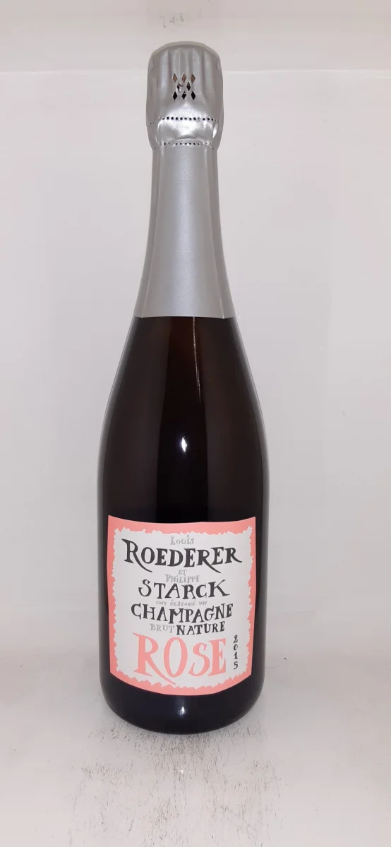 Champagne Louis ROEDERER Starck Rosé 2015 Brut Nature - Vins Rouges Harmonieux pour Chaque Occasion