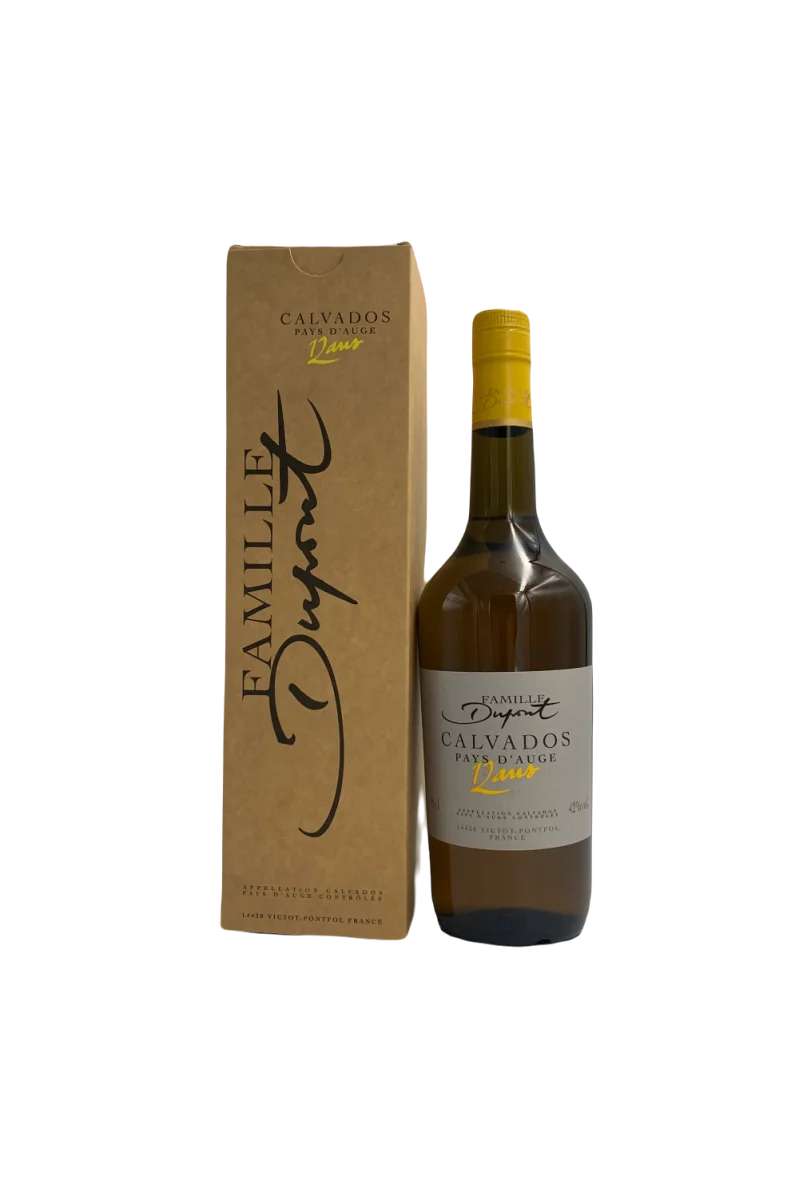 Calvados Du Pays D’Auge 12 Ans 42% – Domaine Familial Dupont - Vins Rouges Harmonieux pour Chaque Occasion