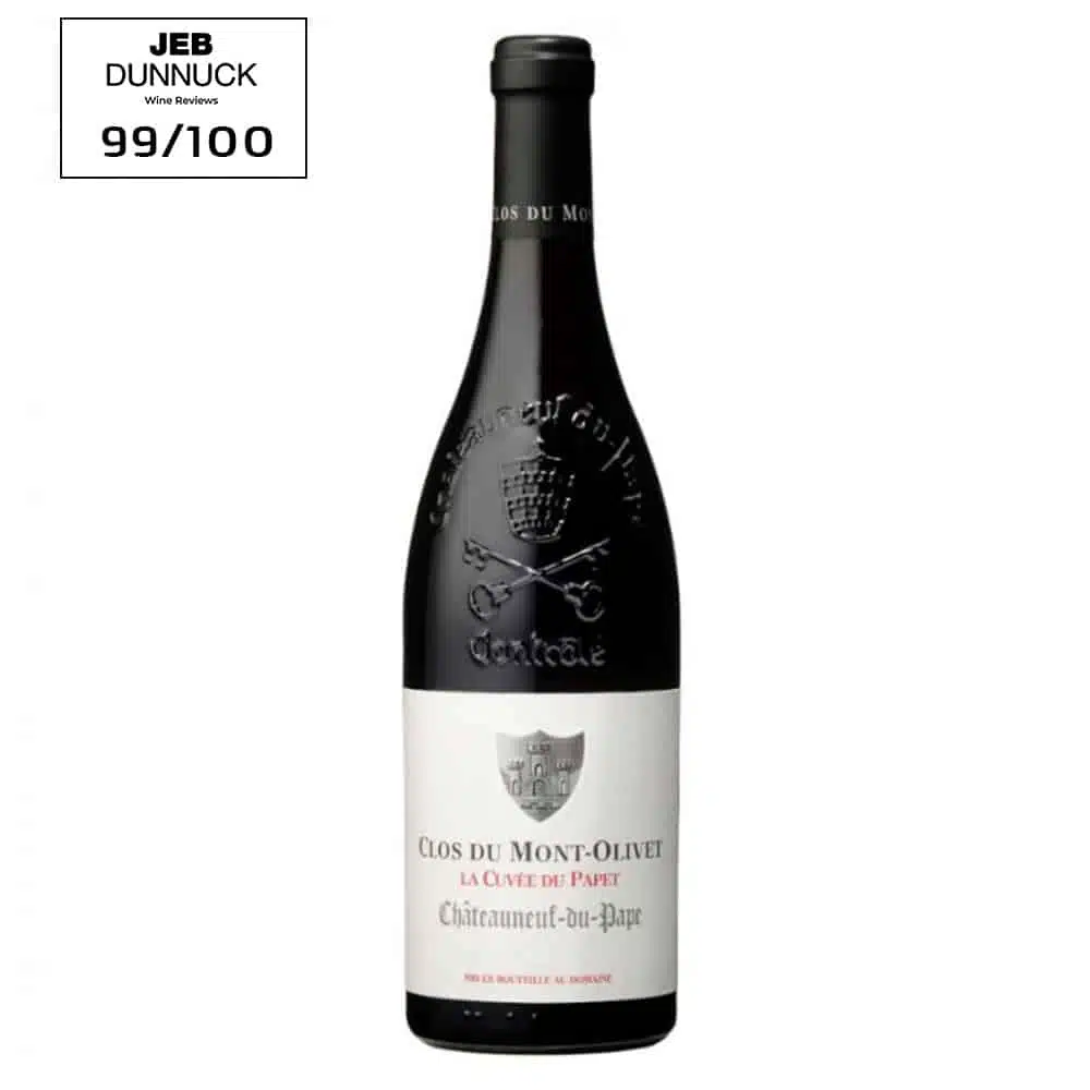 Clos du Mont-Olivet Chateauneuf-du-Pape La Cuvee du Papet 2019 - Vins Rouges Harmonieux pour Chaque Occasion