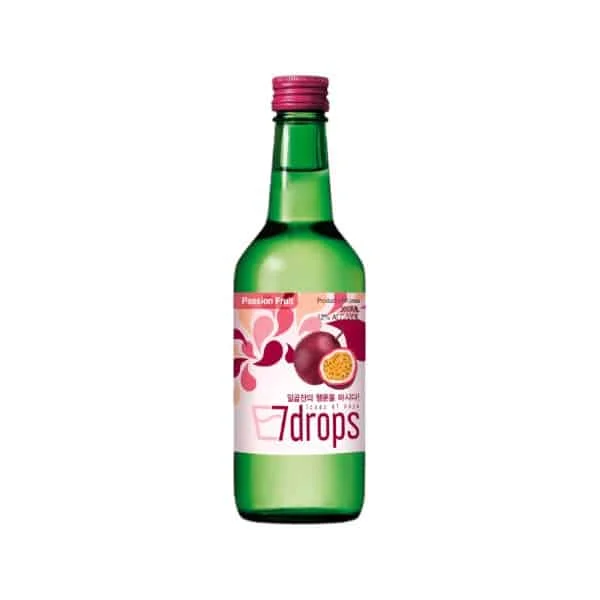 7DROPS – Soju Fruit de la Passion 12° – 360ml - Saldi Straordinari – Offerte Speciali Disponibili Adesso
