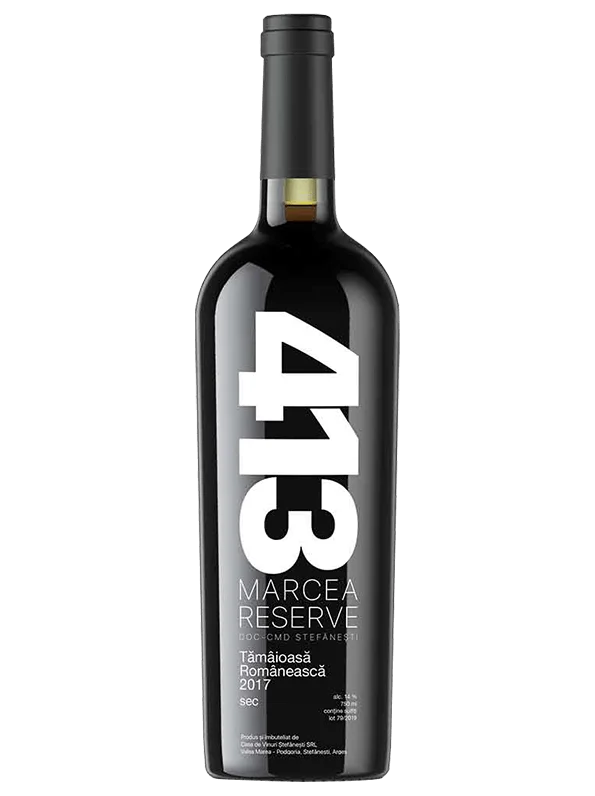 Marcea Reserve Tămâioasă Românească Ștefănești Wine House Vins Rouges Harmonieux Occasion