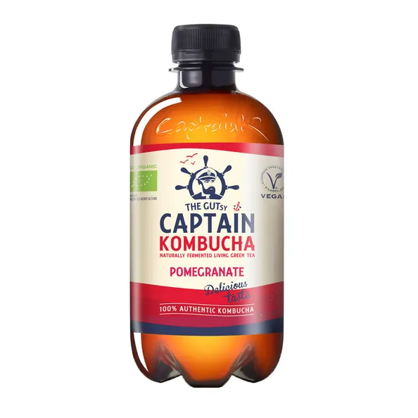 The gutsy captain kombucha pomegranate BIO (12x 400ml) - Vins Rouges Harmonieux pour Chaque Occasion