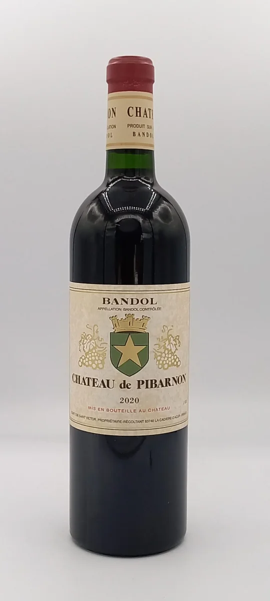 BANDOL 2020 ROUGE risque CHATEAU PIBARNON - Vins Rouges Harmonieux pour Chaque Occasion