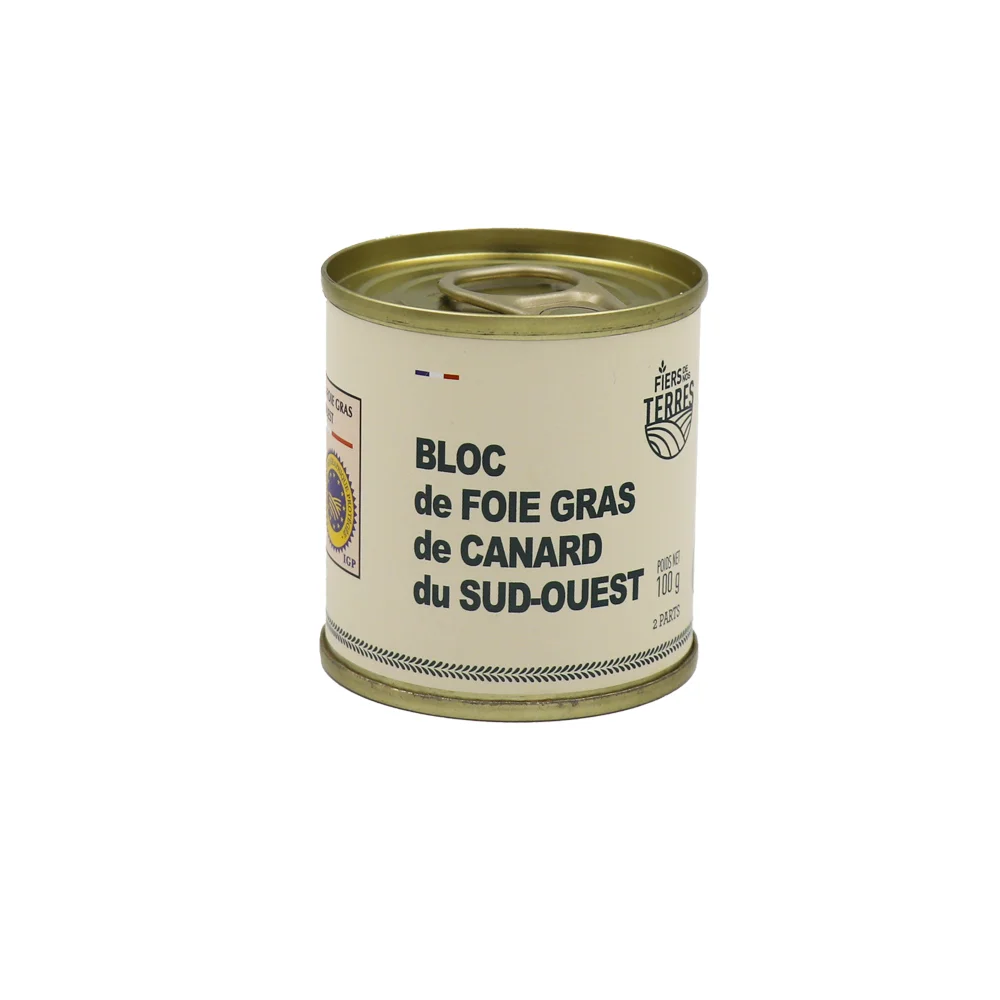 Bloc de foie gras Fiers de Nos Terres - Vins Rouges Harmonieux pour baissent Chaque Occasion