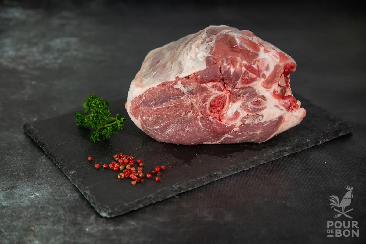 Gigot d’agneau de Dordogne (race Lacaune) – 1,5 kg - Vins Rouges Harmonieux pour Chaque Occasion