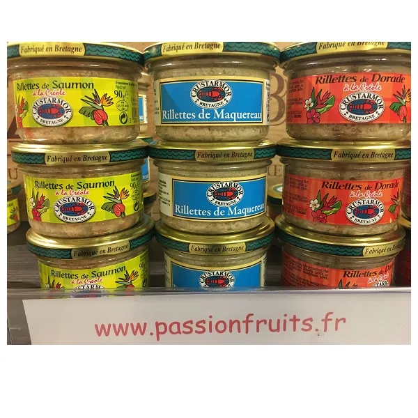 Rillettes de Thon à la Créole le pot de 90 grs - Vins Rouges Harmonieux pour Chaque Occasion