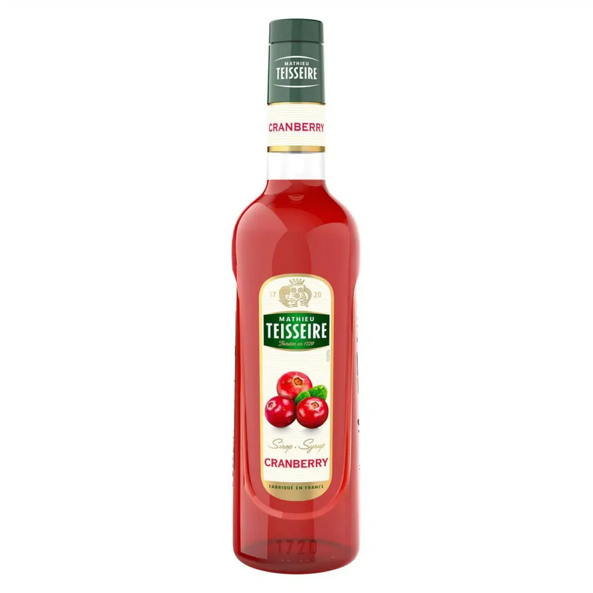 Sirop Teisseire – Cranberry – 70cL - Vins Rouges Harmonieux pour Chaque Occasion