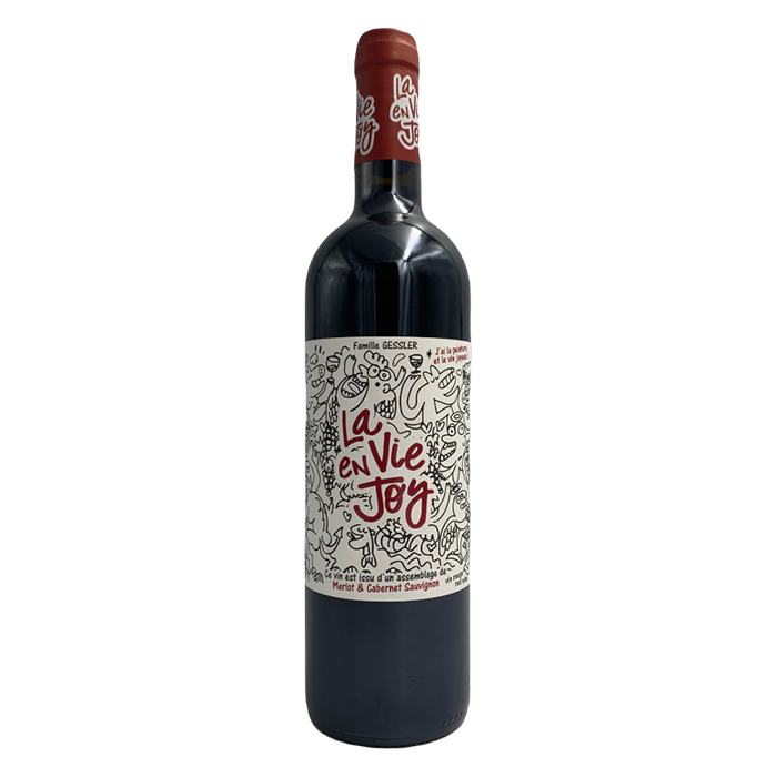 Domaine De Joy Cuvée La Vie en Joy rouge Temps 2022 (IGP Gascogne – Sud D’Ouest) - Vins Rouges Harmonieux pour Chaque Occasion