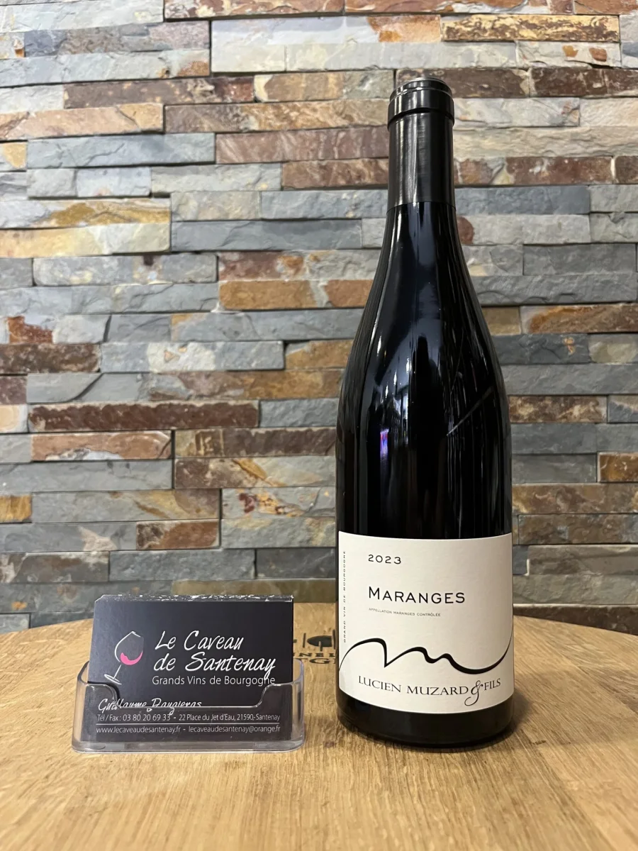 Maranges Rouge Domaine Lucien Muzard 038 Fils Vins Rouges Harmonieux Occasion