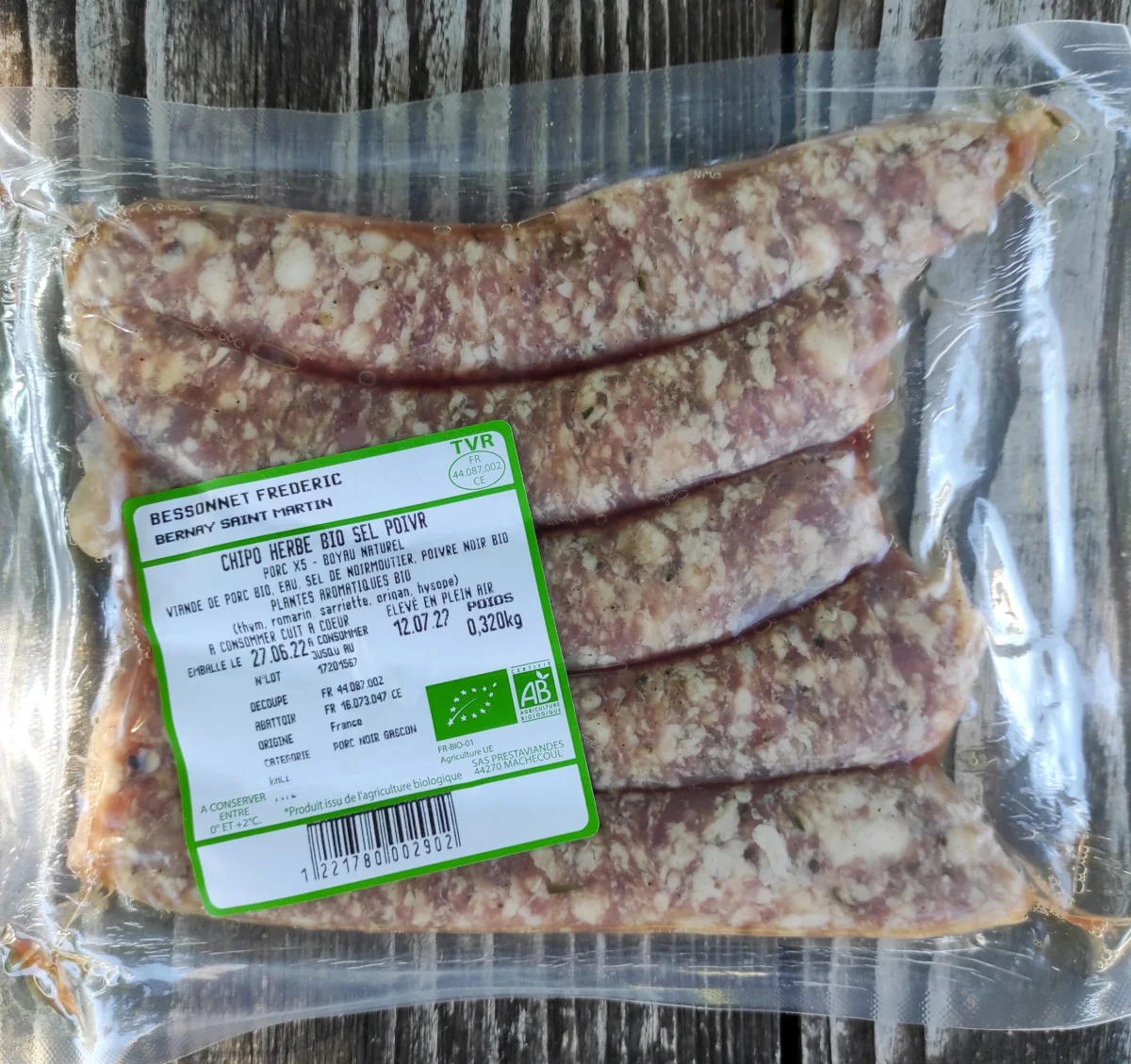 Saucisses aux herbes - Vins Rouges Harmonieux pour Chaque Occasion Vin Rouge - Herbe Folle - AOC GAILLAC - Le Comptoir d'Olivier