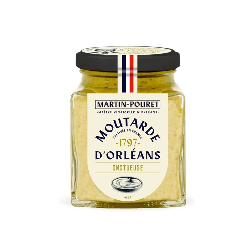 Moutarde Onctueuse Moutardes 200g - Vins Rouges Harmonieux pour Chaque Occasion