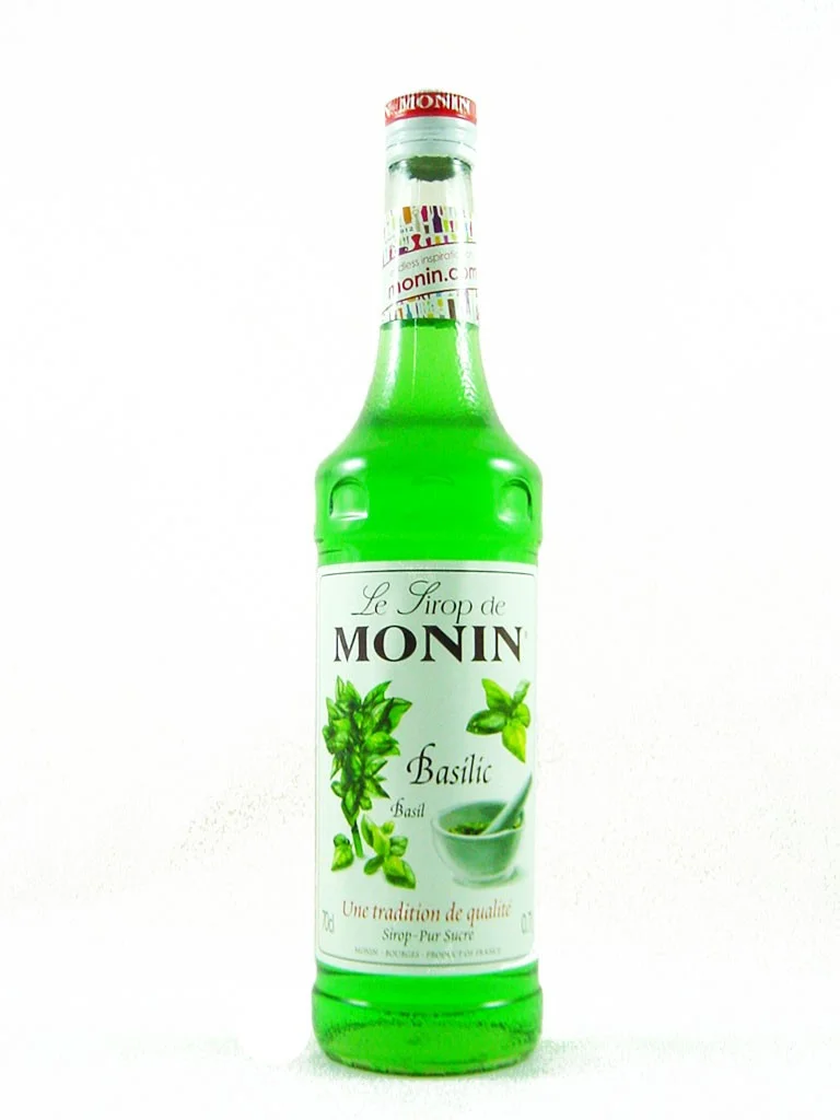 SIROP MONIN BASILIC 70 CL - Vins Rouges Harmonieux pour Chaque Occasion