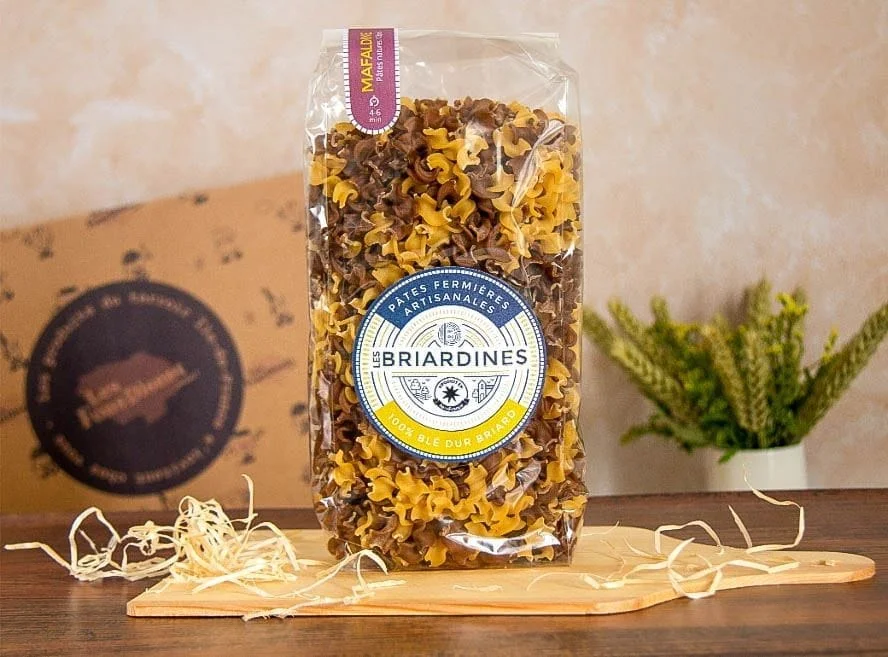 Pâtes artisanales Mafaldine Cèpes 500g - Vins Rouges Harmonieux pour Chaque Occasion