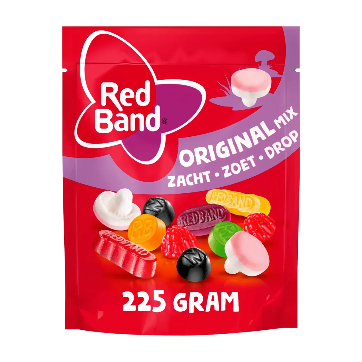 Red Band Snoepmix Original Stazak (10x 225gr) - Vins Rouges Harmonieux pour Chaque Occasion