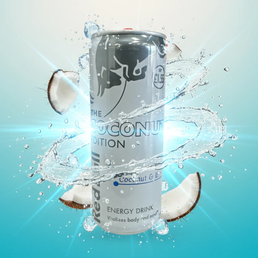Red Bull Coconut Edition Coconut & Berry (Royaume-Uni 🇬🇧) - Saldi Straordinari – Offerte Speciali Disponibili Adesso