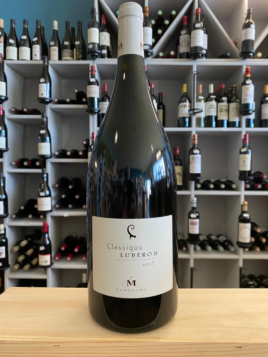 Marrenon, Luberon Classique Rouge magnum, 2017 - Vins Rouges Harmonieux pour Chaque Occasion - vin rosé marrenon vin occasion