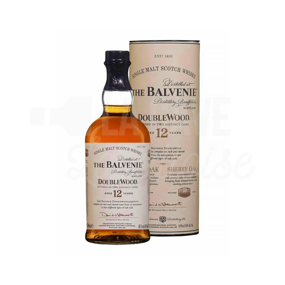 The Balvenie 12 ans Double Wood 40% – Speyside Single Malt Whisky – 70cl - Vins Rouges Harmonieux pour Chaque Occasion SPEYSIDE (M) 14 ans 2011 Small Batch #20 1st fill PX Signatory Vintage  48,2% - 0.7 - Ecosse - Maison du Whisky