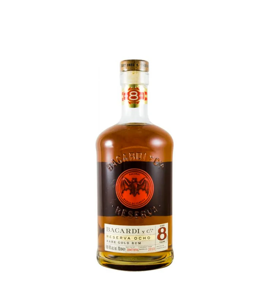 Rhum Bacardi Reserve Aged Ans 70cl Vins Rouges Harmonieux Occasion