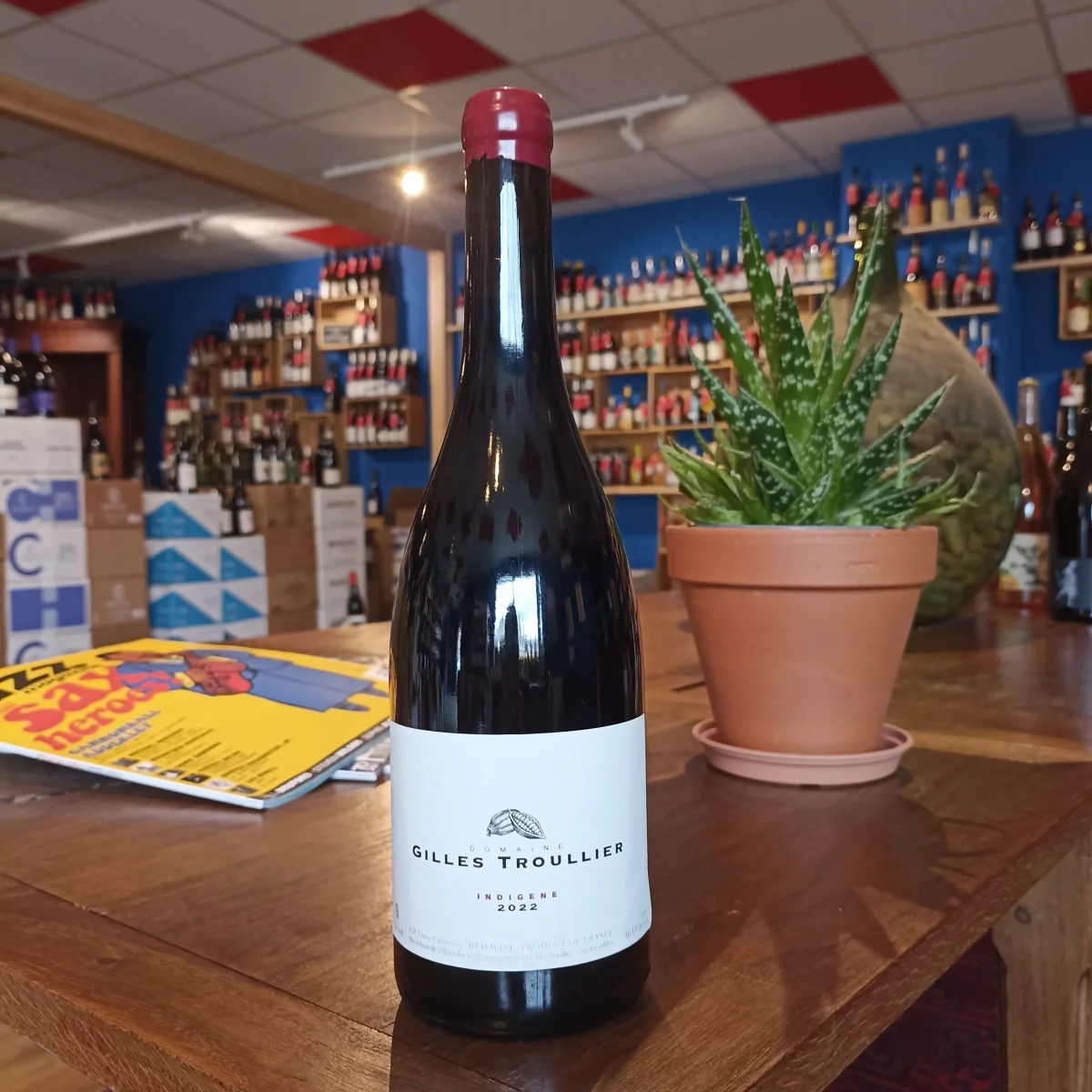 Indigènes Côtes Catalanes rouge 2022 Gilles Troullier - Vins Rouges Harmonieux pour Chaque Occasion - vins rouges vin occasion