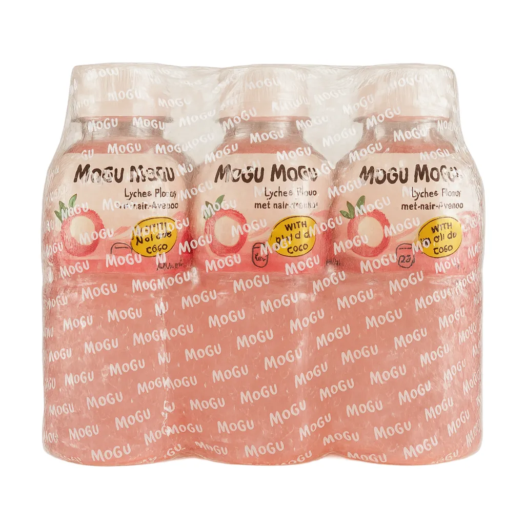 Mogu Mogu Lychee Fles (6x 320ml) - Vins Rouges repas Harmonieux pour Chaque Occasion