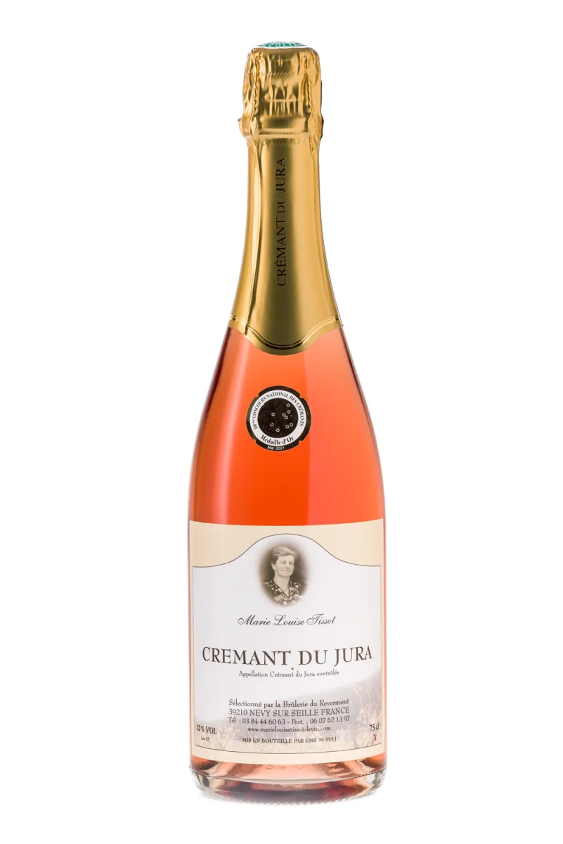 Crémant du jura rosé 75 Cl - Vins Rouges Harmonieux pour Chaque Occasion - vignoble jura cl vin occasion