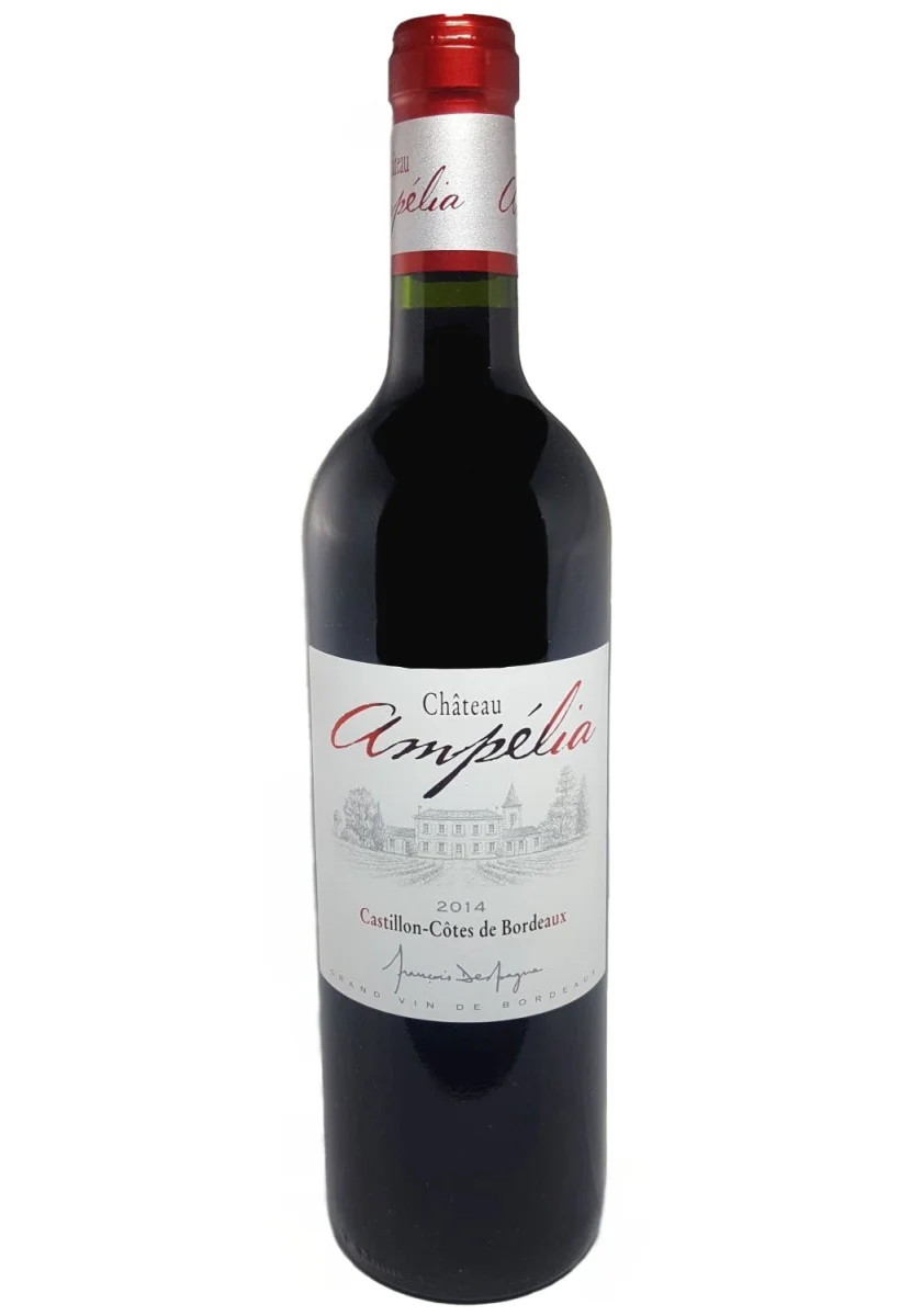Château Ampelia 2014 – Castillon Côtes de Bordeaux – Vin BIO - Vins Rouges Harmonieux pour Chaque Occasion ROUGE EN AMPHORE - MASSALIA 2025 - Château Les Preyres