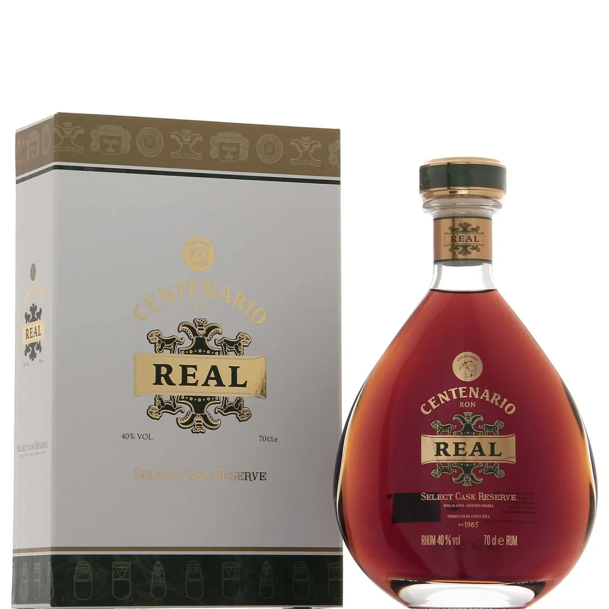 Centenario Real 40°, 70cl *** Rupture définitive - Saldi Straordinari – Offerte Speciali Disponibili Adesso - {'count': 2, 'name': 'ligne'}
